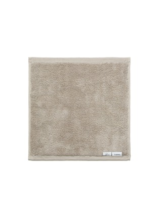 Main View - Click To Enlarge - LAGOM - Bris' 50G Cotton Face Towel — Concrete