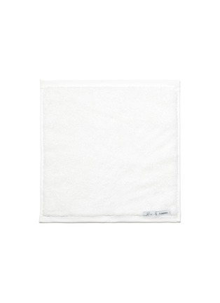 Main View - Click To Enlarge - LAGOM - Bris' 50G Cotton Face Towel — Bleach White