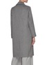 Back View - Click To Enlarge - VINCE - Overlapping Wool Blend Coat