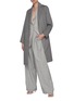 Figure View - Click To Enlarge - VINCE - Overlapping Wool Blend Coat