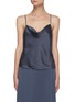 Main View - Click To Enlarge - VINCE - Drape Neck Satin Cami