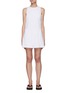 Main View - Click To Enlarge - VINCE - Sleeveless Linen blend Playsuit