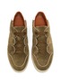 Detail View - Click To Enlarge - ERMENEGILDO ZEGNA - Tiziano' Suede Lace Up Sneakers
