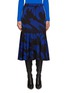 Main View - Click To Enlarge - STELLA MCCARTNEY - Haya' Abstract Print Fitted And Flared Midi Skirt