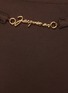  - JACQUEMUS - La Jupe Notte' Chain Detail Pencil Skirt