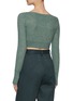 Back View - Click To Enlarge - JACQUEMUS - Le Cardigan Alzou' Cropped Cardigan