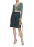 Figure View - Click To Enlarge - JACQUEMUS - Le Cardigan Alzou' Cropped Cardigan