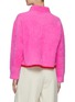 Back View - Click To Enlarge - JACQUEMUS - Le Polo Neve' Knit Polo Top