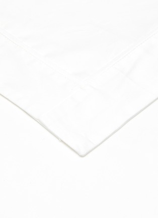 Detail View - Click To Enlarge - LAGOM - Cotton Sateen Pillow Sham Set — White