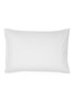 Main View - Click To Enlarge - LAGOM - Boudoir' Back Ridge Cotton Sateen Pillow — White