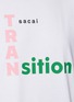  - SACAI - Transition' Cotton T-shirt