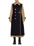 Main View - Click To Enlarge - SACAI - Reversible Cotton Blend Trench Coat