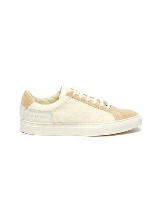 Main View - Click To Enlarge - COMMON PROJECTS - Retro Wool Lace Up Sneaker