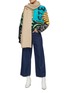 Figure View - Click To Enlarge - STELLA MCCARTNEY - Curtis' Psychedelic Patchwork Wool Knit Jumper