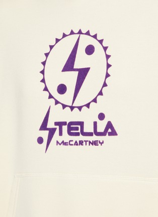  - STELLA MCCARTNEY - Shared 3.0' Unisex Logo Print Cotton Hoodie