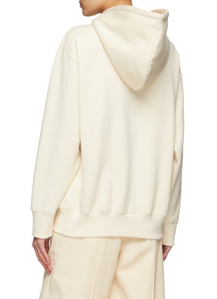 Back View - Click To Enlarge - STELLA MCCARTNEY - Shared 3.0' Unisex Logo Print Cotton Hoodie