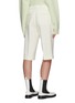Back View - Click To Enlarge - JIL SANDER - Pleated Fleece Wool Culottes