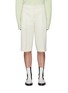 Main View - Click To Enlarge - JIL SANDER - Pleated Fleece Wool Culottes
