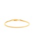 MISSOMA - 'Lucy Williams' Square Snake Chain Gold Vermeil Bracelet