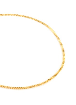 Detail View - Click To Enlarge - MISSOMA - 18k Gold Vermeil Round Curb Chain Necklace