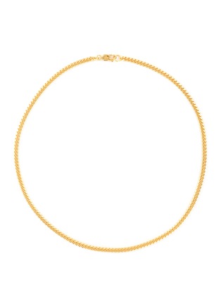 Main View - Click To Enlarge - MISSOMA - 18k Gold Vermeil Round Curb Chain Necklace
