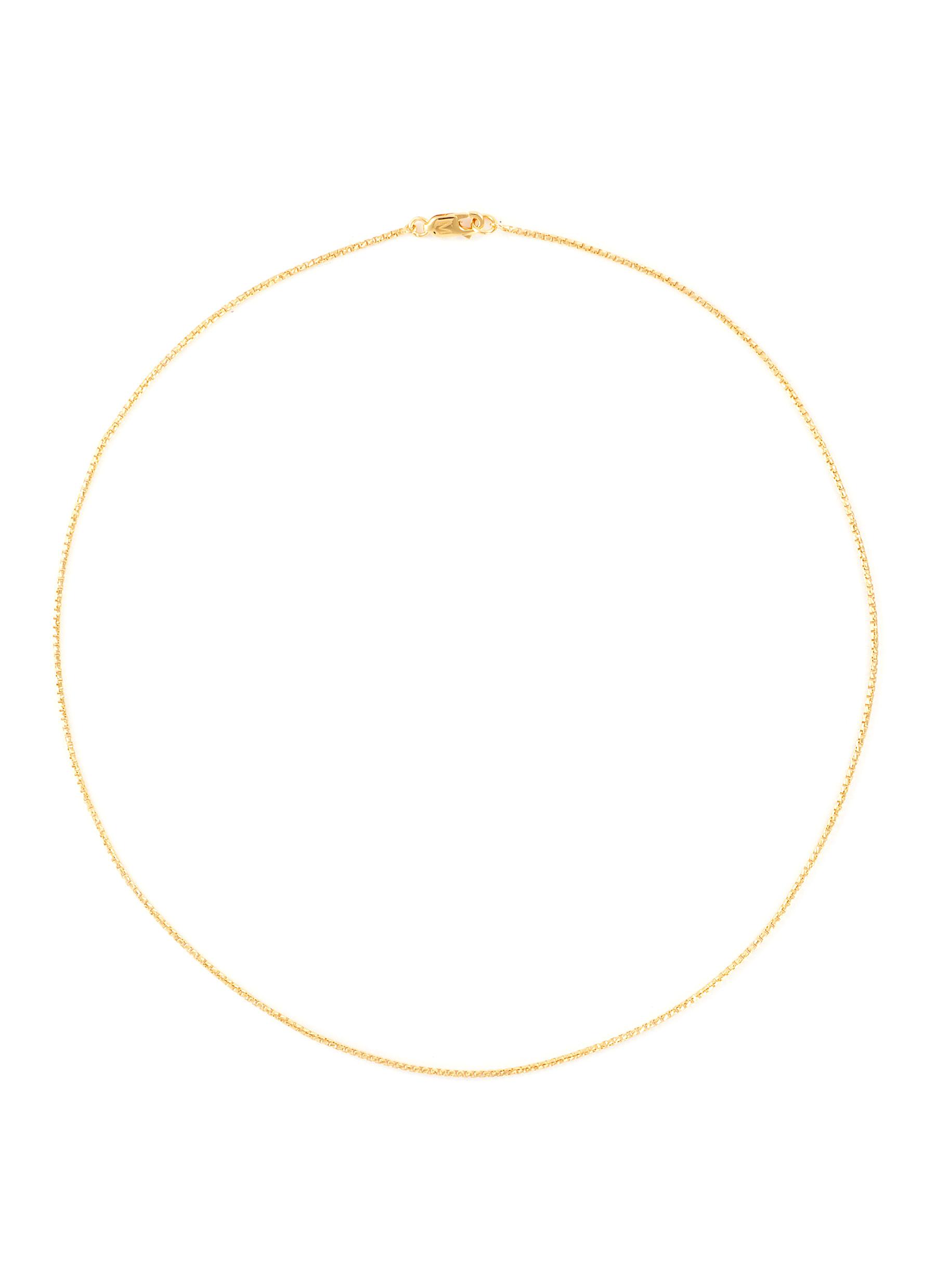MISSOMA Slim gold-toned chain necklace