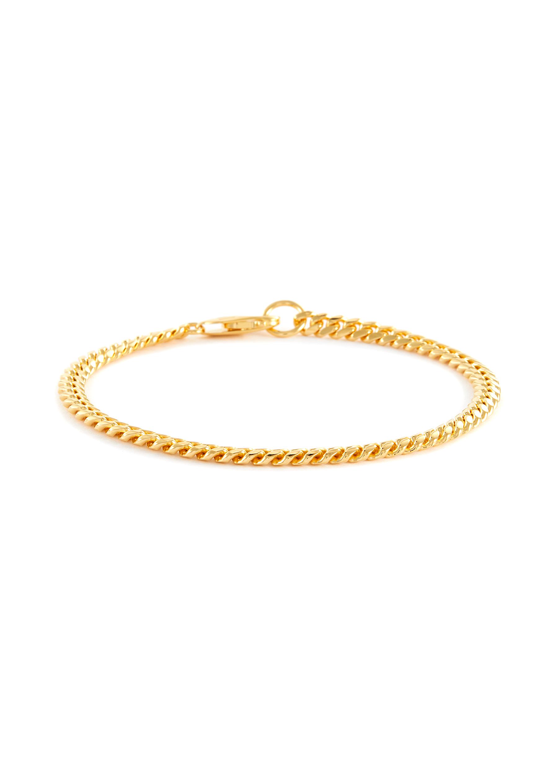 MISSOMA 18k Gold Vermeil Round Curb Chain Bracelet