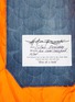  - DENHAM - x Lane Crawford Face Embroidered Bicoloured Quilted Nylon Zip Up Jacket