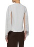 Back View - Click To Enlarge - PROENZA SCHOULER - FRINGE SLEEVE SWEATER