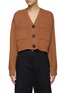 Main View - Click To Enlarge - PROENZA SCHOULER - CHEST POCKET CASHMERE CARDIGAN