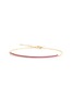 Main View - Click To Enlarge - YI COLLECTION - Pink Sapphire Encrusted Bar 14K Gold Bracelet