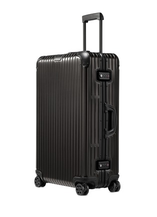 Front View - Click To Enlarge -  - Original Check-In L Aluminium Suitcase – Black