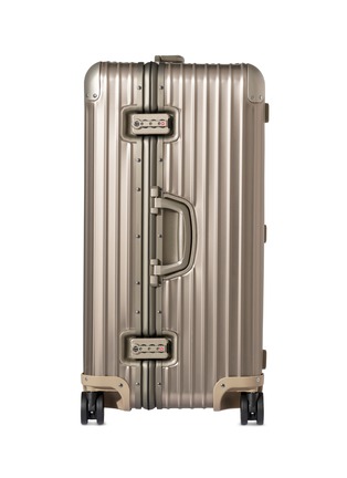 Detail View - Click To Enlarge -  - Original Trunk Aluminium Suitcase – Titanium