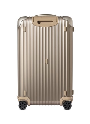 Detail View - Click To Enlarge -  - Original Trunk Aluminium Suitcase – Titanium
