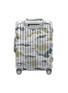 Detail View - Click To Enlarge -  - Original Cabin Aluminium Suitcase – Green Camo