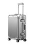 Front View - Click To Enlarge -  - Original Cabin Aluminium Suitcase – Silver