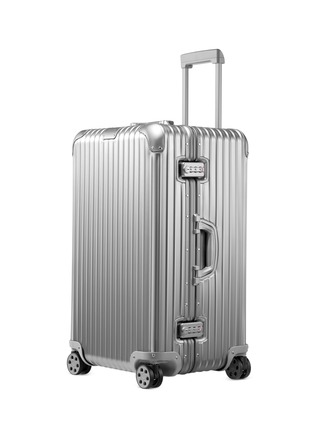 Front View - Click To Enlarge -  - Original Trunk Aluminium Suitcase – Silver