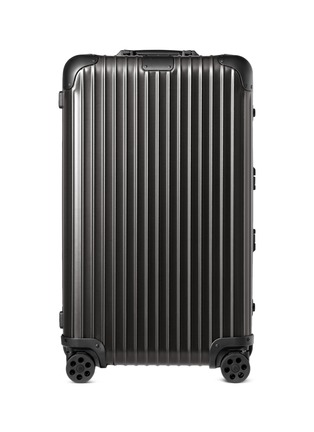 Main View - Click To Enlarge -  - Original Trunk Aluminium Suitcase – Black