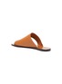  - ATP ATELIER - Toe Ring Flat Round Toe Leather Sandal