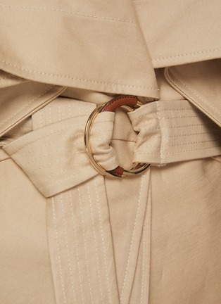  - JW ANDERSON - Belted Cotton Fold Volume Coat