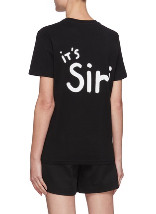 Back View - Click To Enlarge - EGY BOY - What Can I Help You With Siri Tee