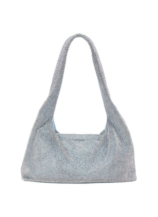 Main View - Click To Enlarge - KARA - CRYSTAL MESH SHOULDER BAG