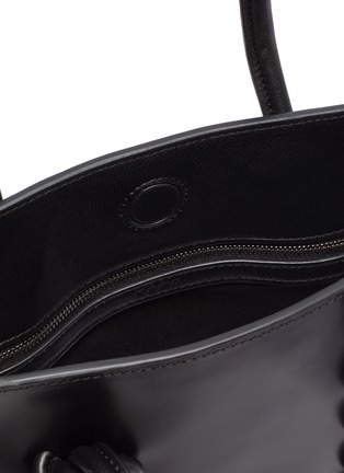 Detail View - Click To Enlarge - KARA - Cobra' Braided Detail Leather Tote Bag