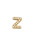 Main View - Click To Enlarge - LOQUET LONDON - DIAMOND 18K YELLOW GOLD Z INITIAL CHARM