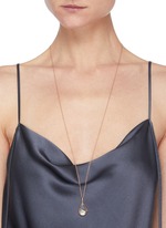 Classic 14k Rose Gold Chain Necklace 
