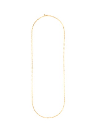 Main View - Click To Enlarge - LOQUET LONDON - 14k Gold Link Chain Necklace