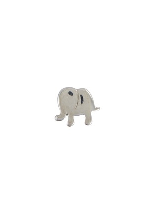 Main View - Click To Enlarge - LOQUET LONDON - 'Elephant' 18k White Gold Charm