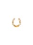 Main View - Click To Enlarge - LOQUET LONDON - Horseshoe Protection Diamond 18k Yellow Gold Charm