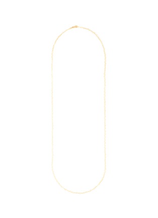 Main View - Click To Enlarge - LOQUET LONDON - 14k Gold Heart Shape Chain Necklace