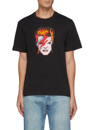 Main View - Click To Enlarge - 8-BIT - David Bowie Face T-Shirt